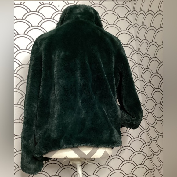 Odin Emerald Plush Teddy Jacket size medium - Picture 8 of 14